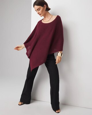 Asymmetric Poncho click to view larger image.