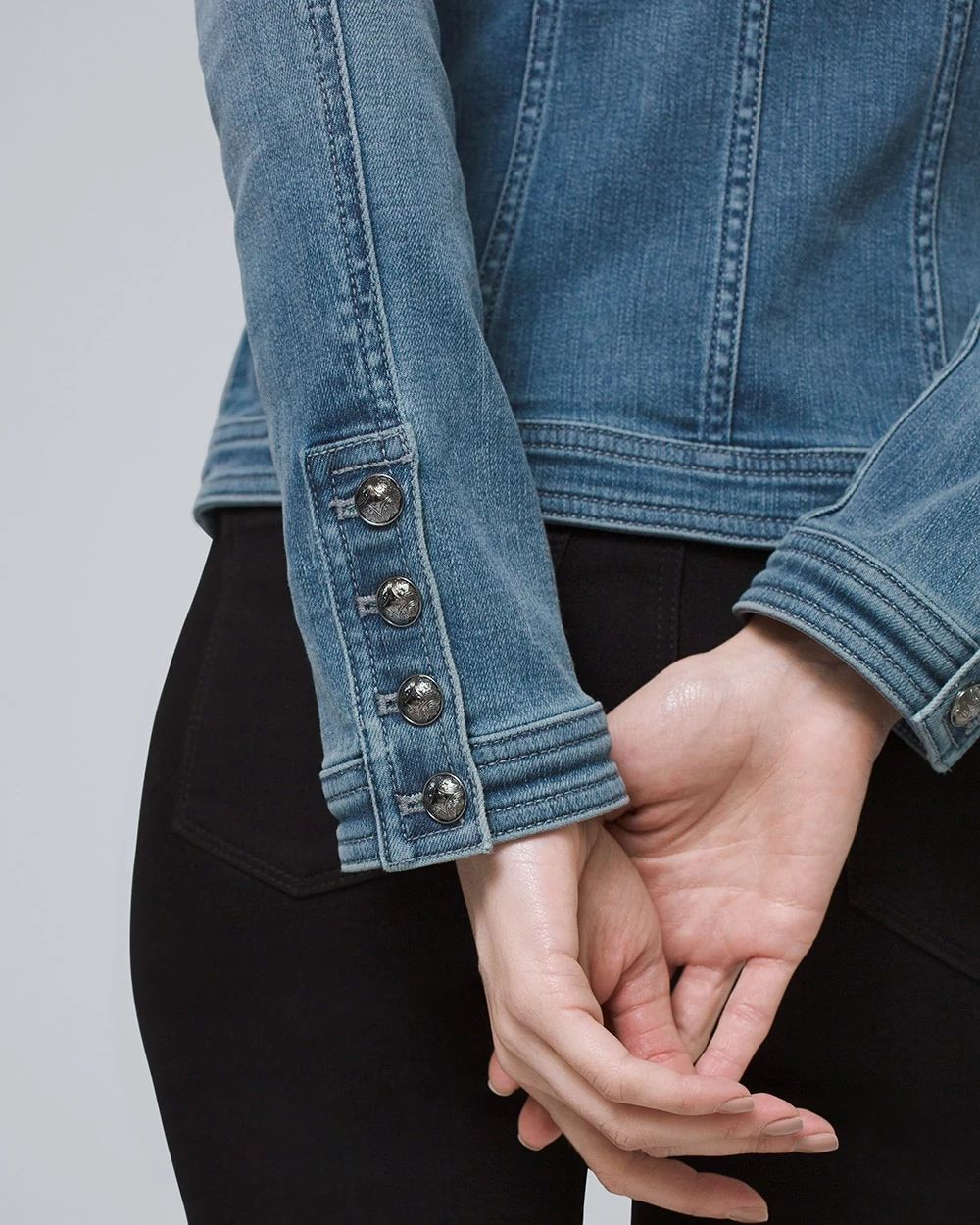 Everyday Soft Denim™ Military Jacket