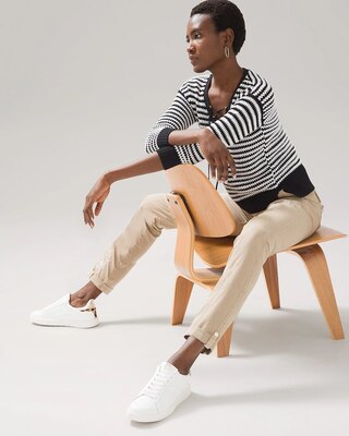 Mid-Rise Pret-A-Pedi Crop Pants