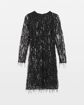 Sequin Fringe Dress click to view larger image.