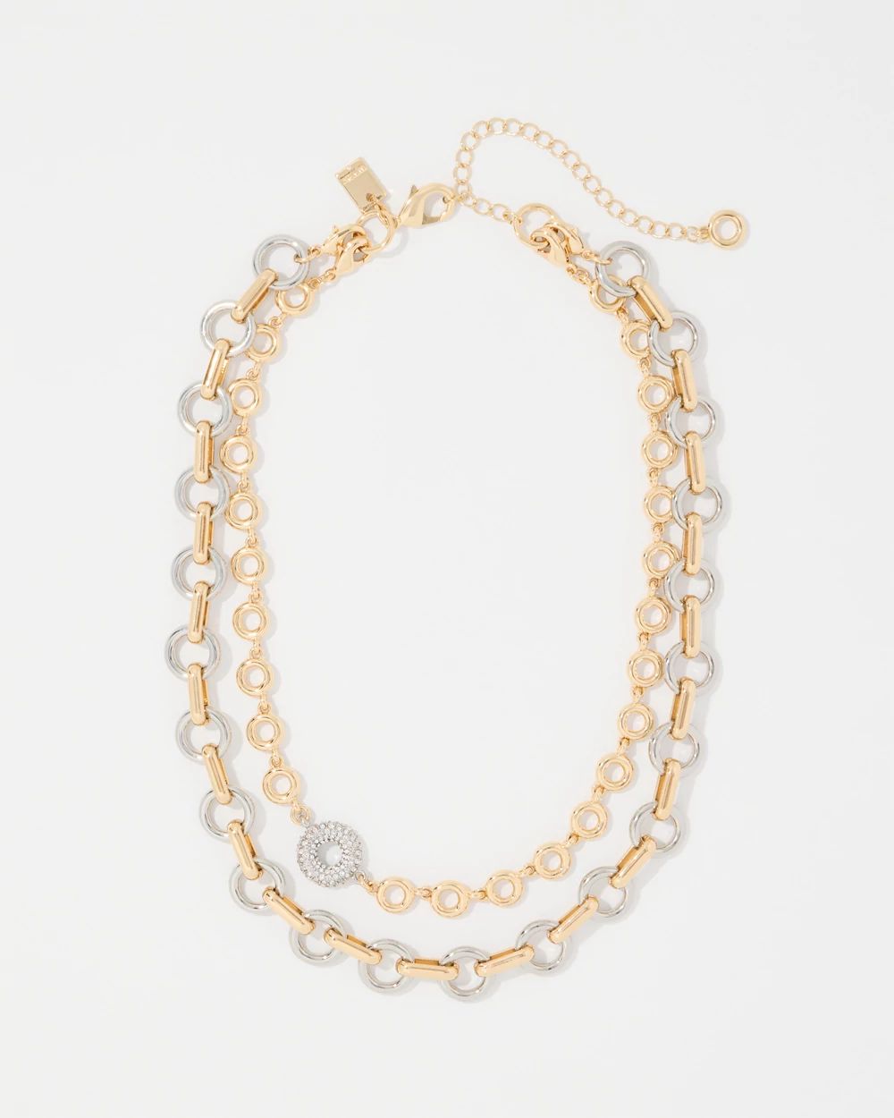 Links + Rings Convertible Necklace