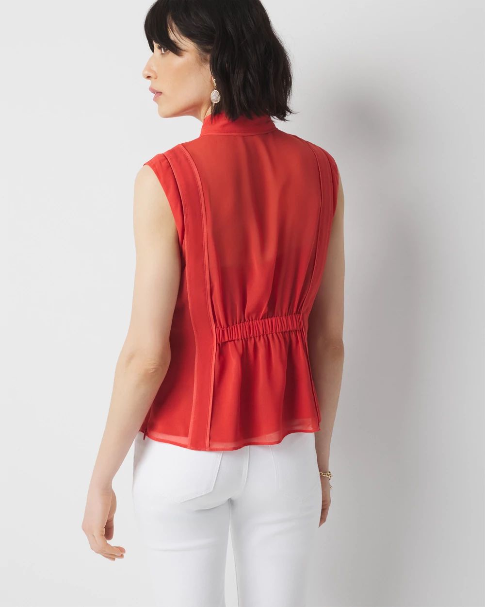 Tie-Neck Shell