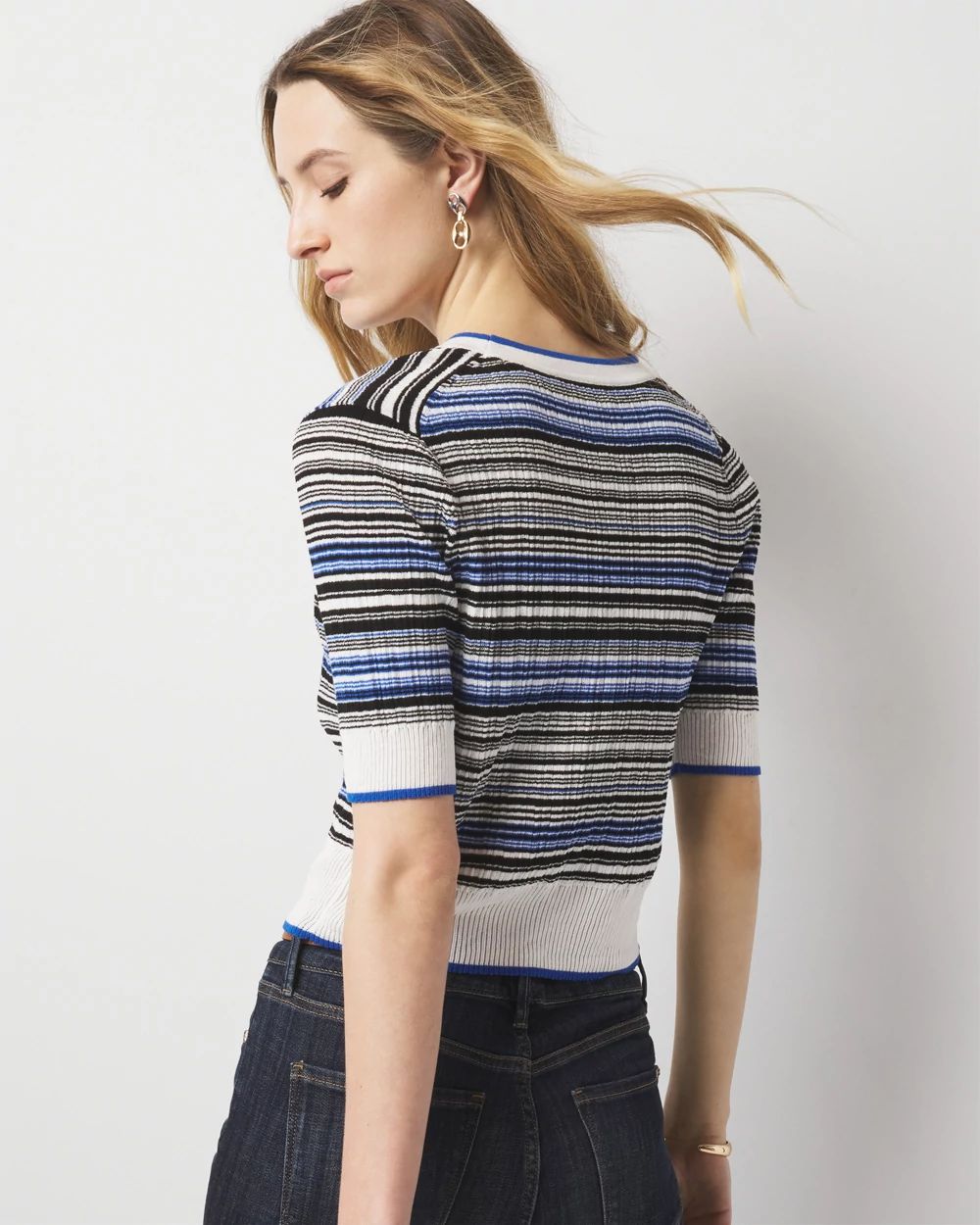 Striped Cardigan