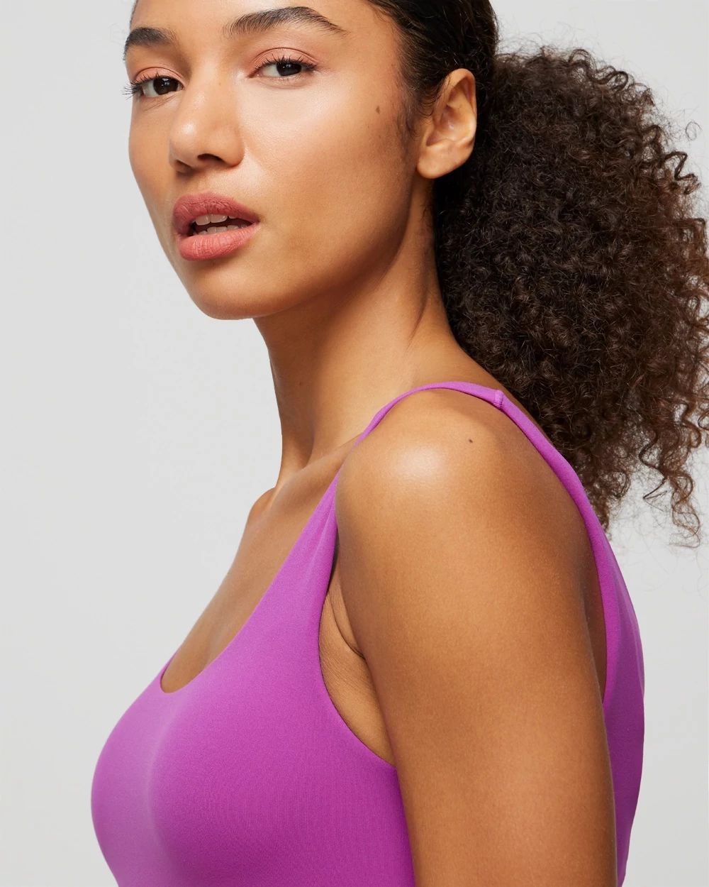 WHBM FORME™ All Ways Stretch Dual Neck Tank click to view larger image.