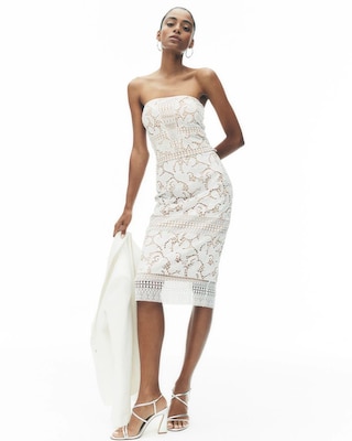 Lace Pencil Skirt