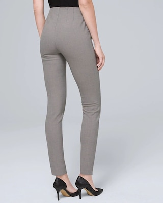 Comfort Stretch Textured Skinny Ankle Pants click to view larger image.