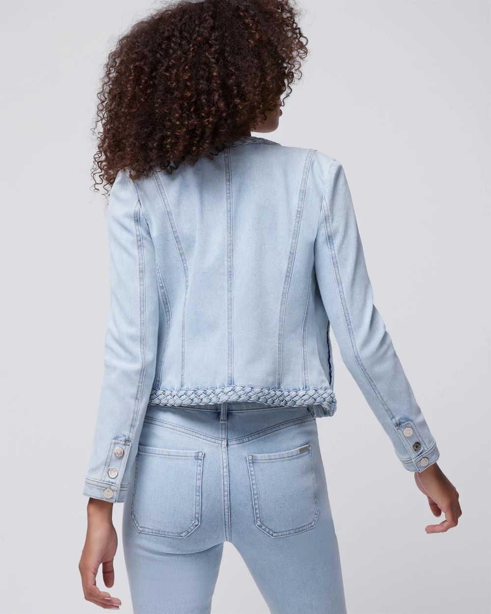 WHBM® Stylist Braided Cropped Jacket