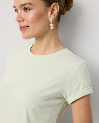 Easy Crewneck Tee click to view larger image.