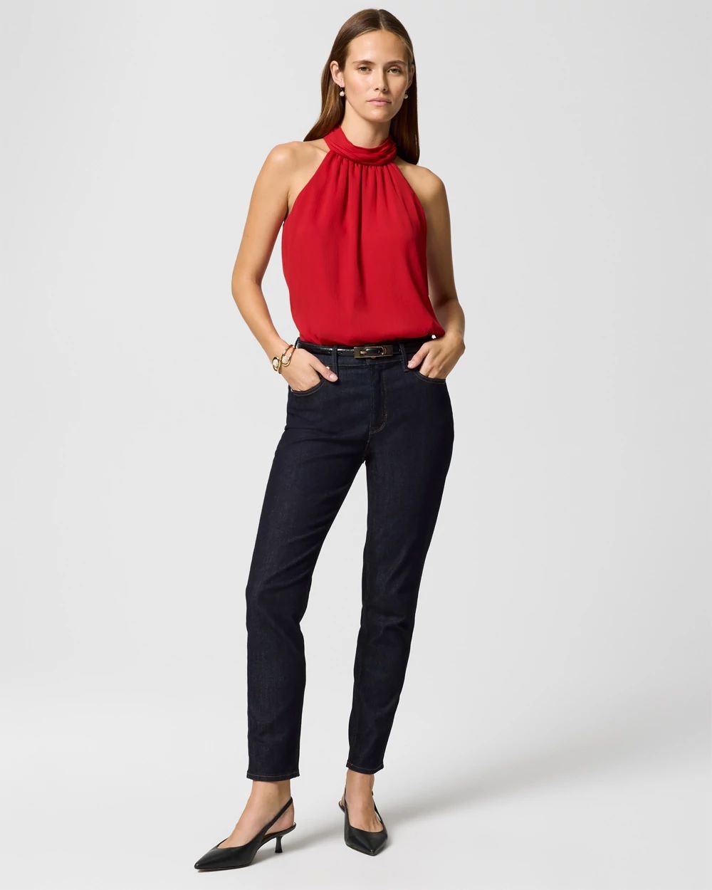 Petite High-Rise Skinny Jean