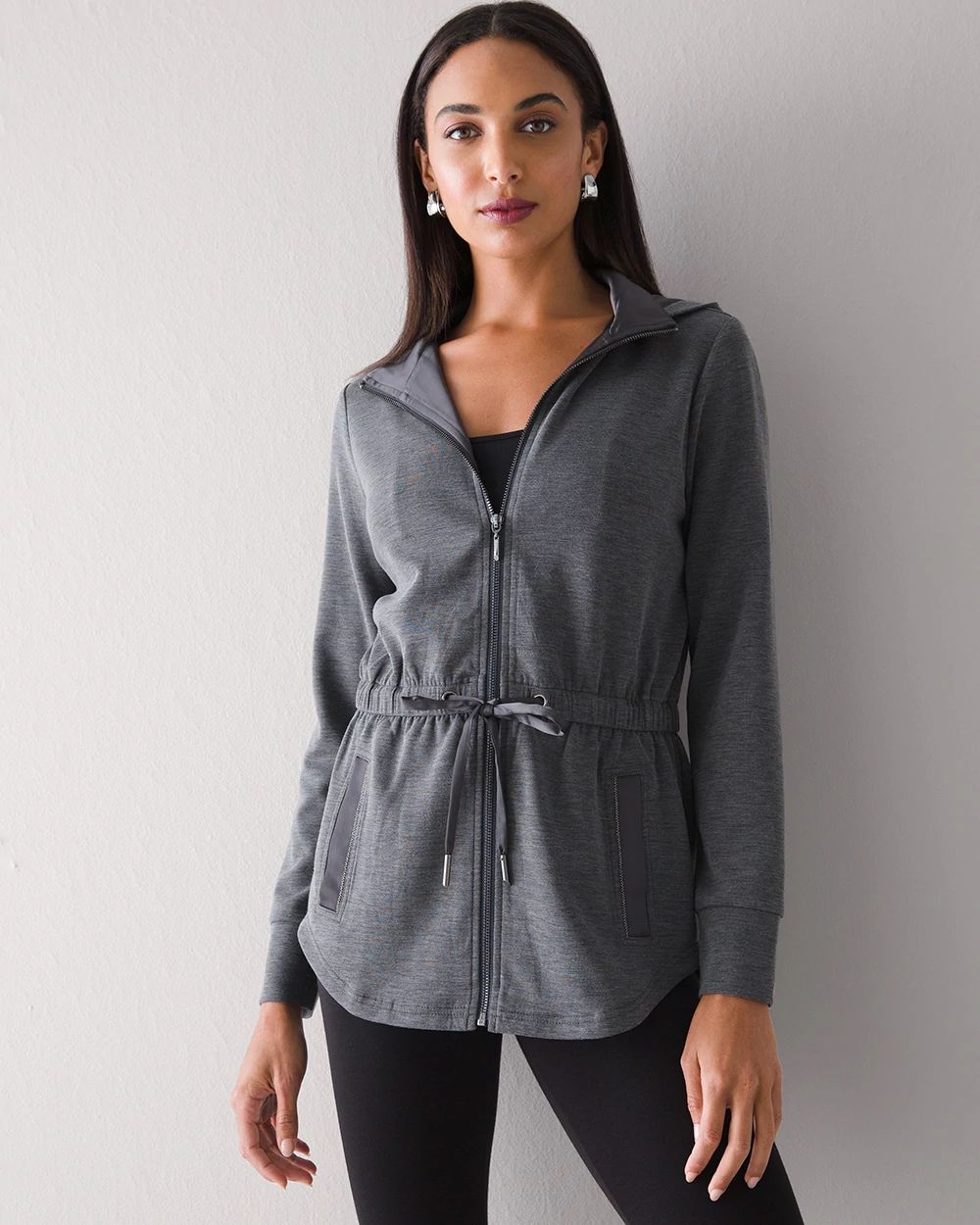 WHBM WKND Ball Chain Hoodie