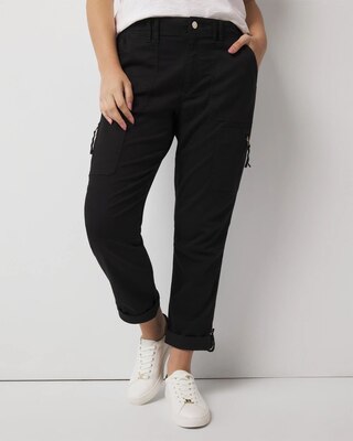Mid-Rise Pret-A-Pedi Straight Cropped Pants