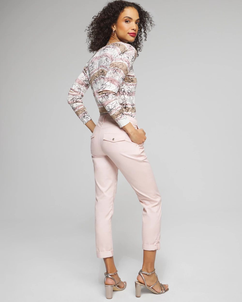 Outlet WHBM Utility Crop Pants
