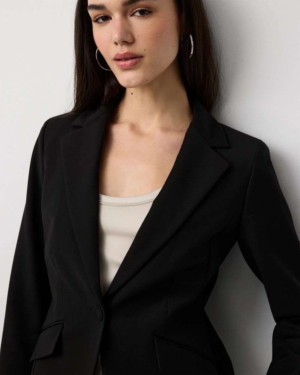 Petite WHBM® One-Button Blazer