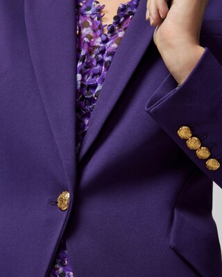 WHBM® Luxe Stretch Editor Blazer click to view larger image.