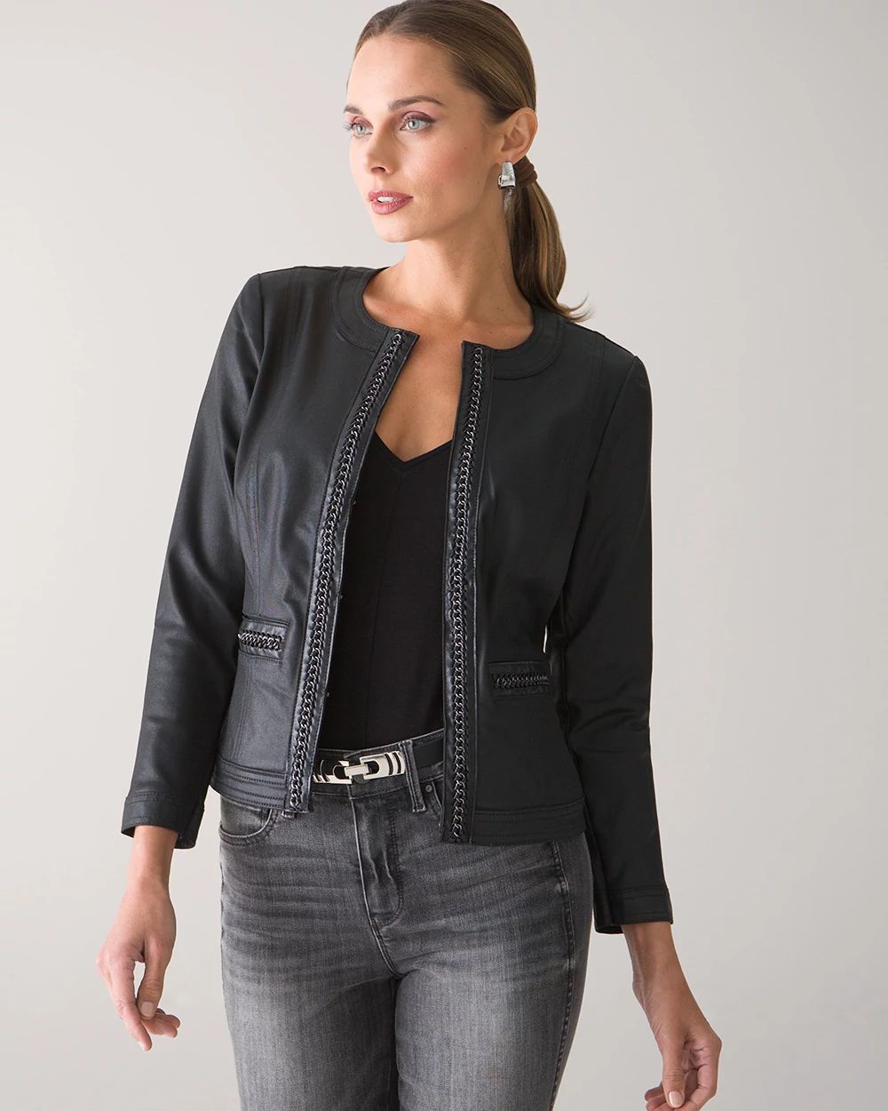 Whbm denim jacket on sale