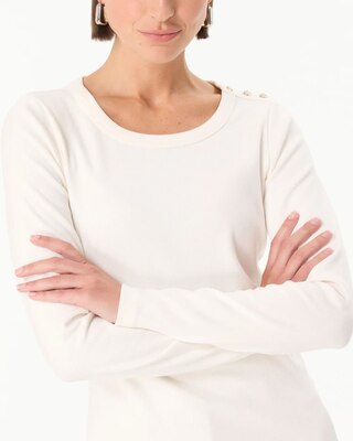 Ribbed Long Sleeve Top click to view larger image.