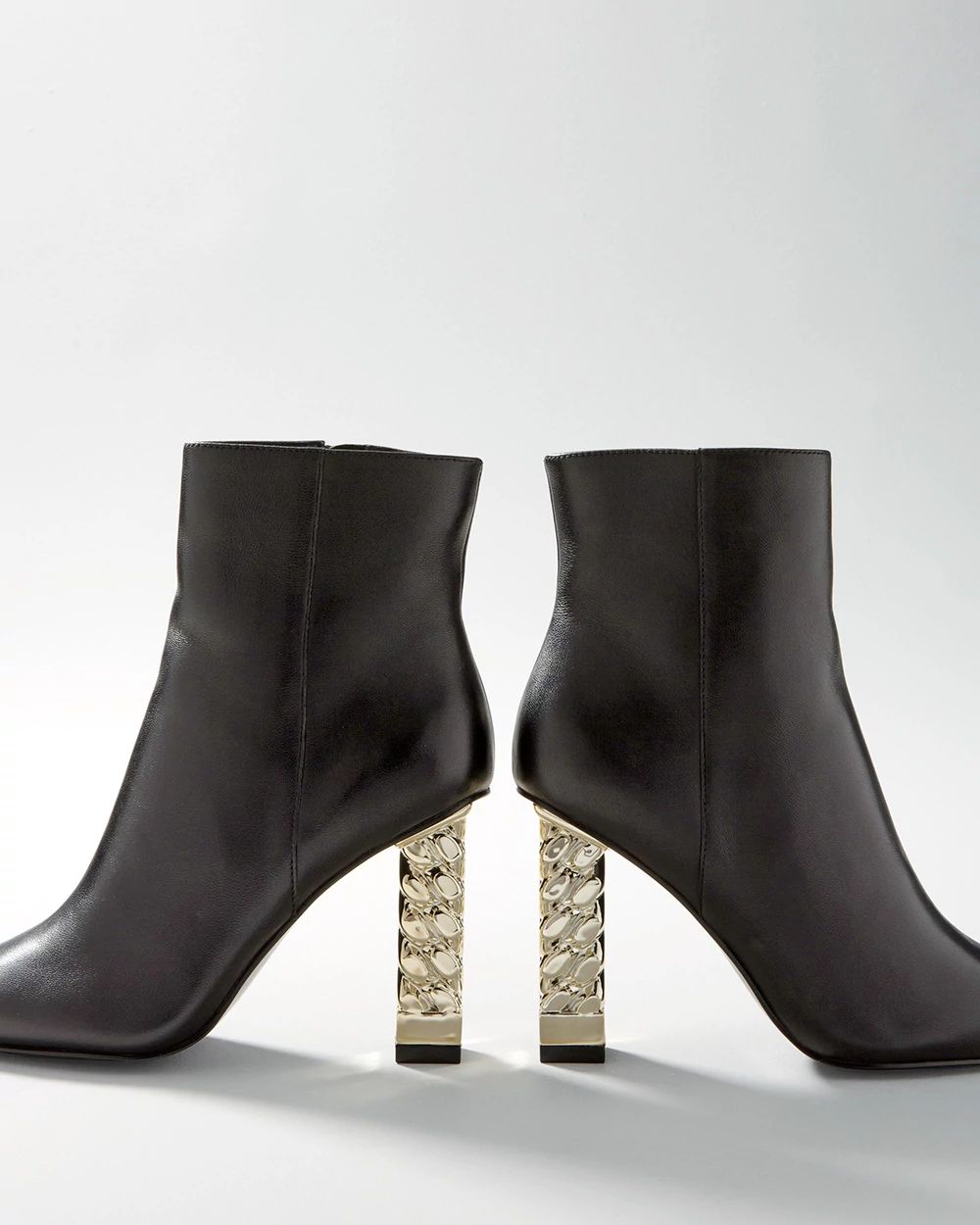 Chain High Heel Bootie