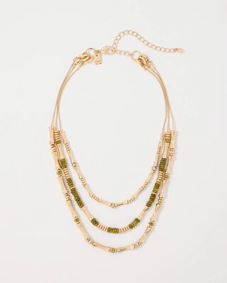 Dyed Jade Convertible Necklace click to view larger image.