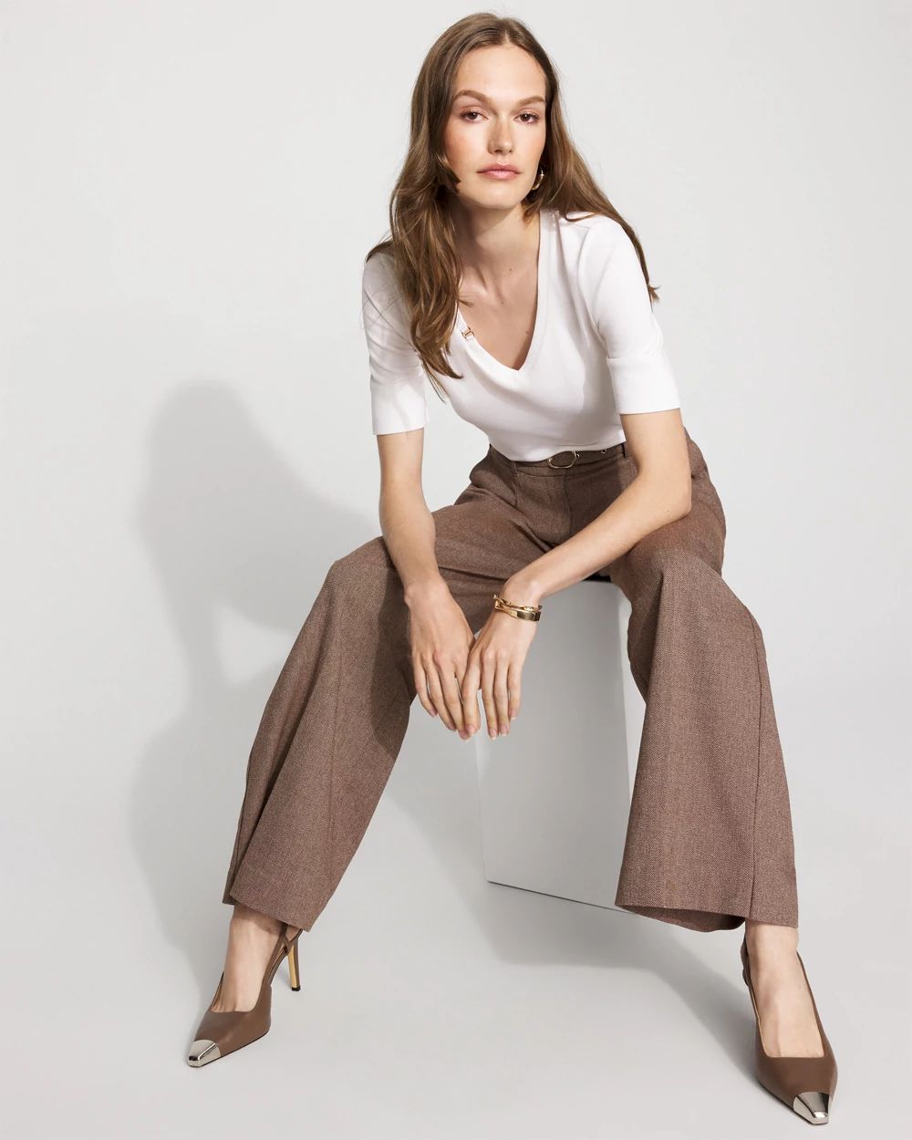 Elbow Sleeve Charm Tee click to view larger image.