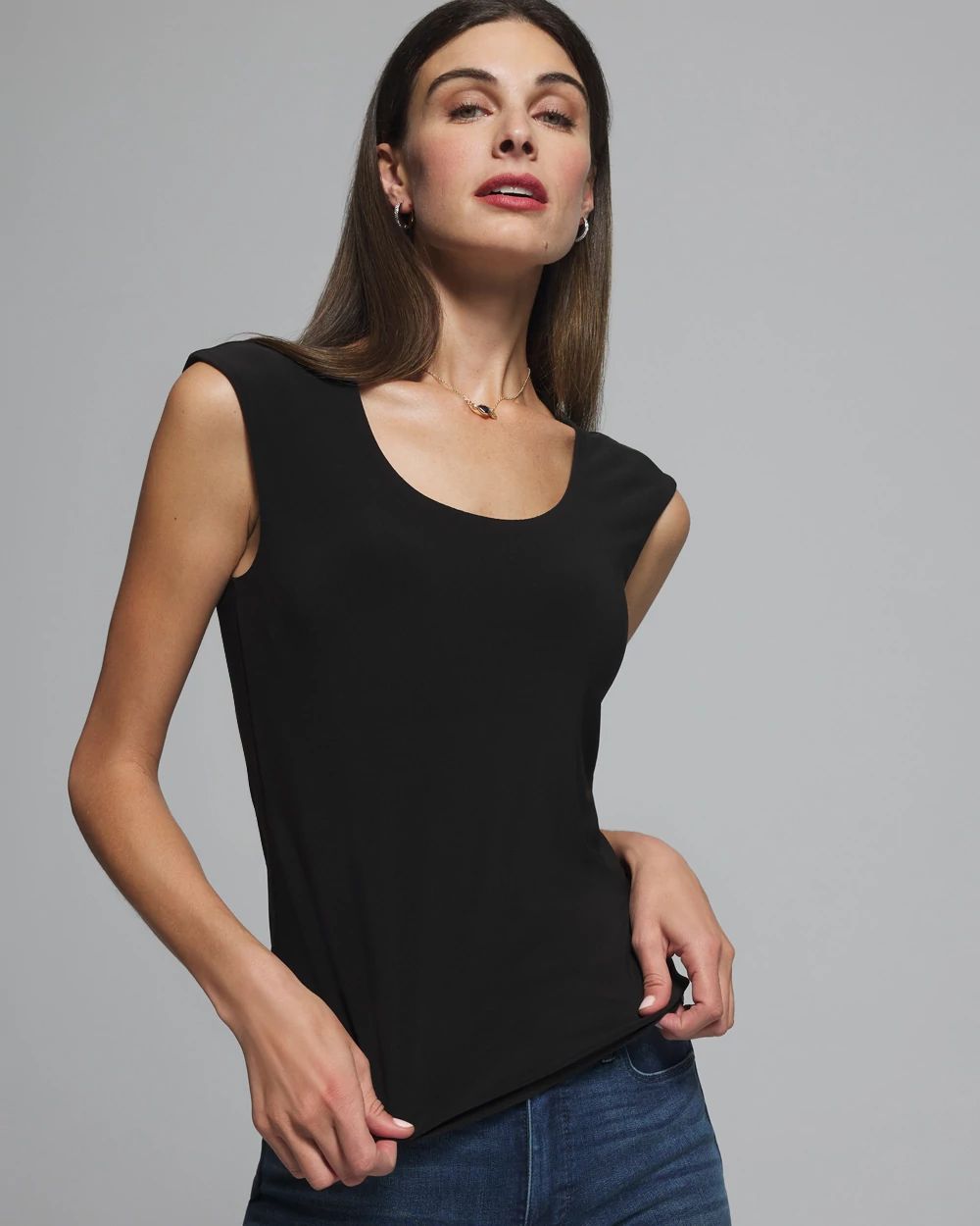 Outlet WHBM Cap Sleeve Top