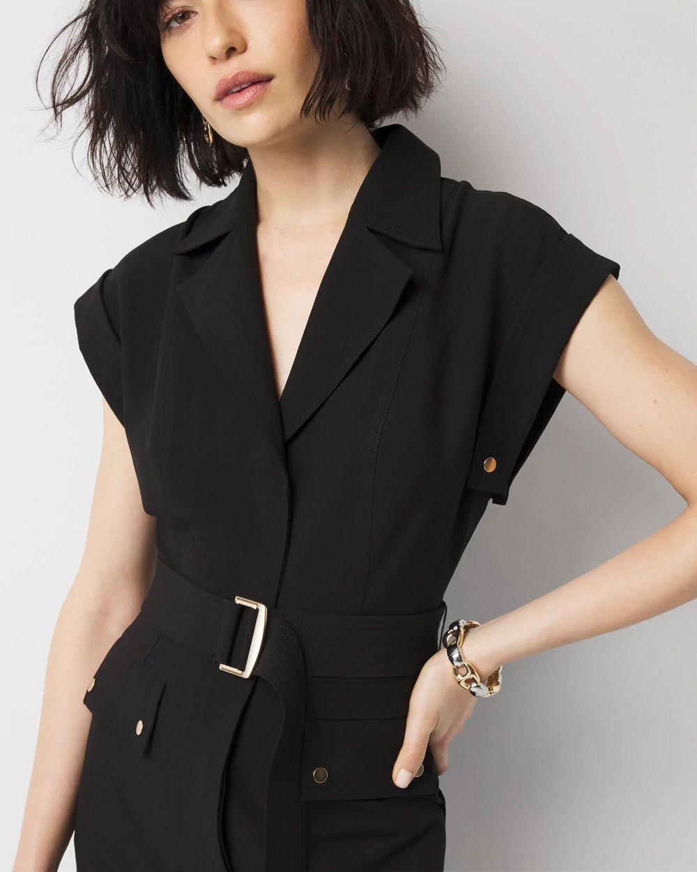 Cargo Shirt Dress
