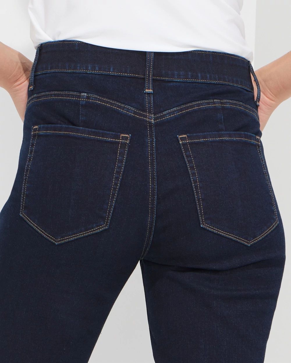 Outlet WHBM High Rise Skinny Flare Jeans
