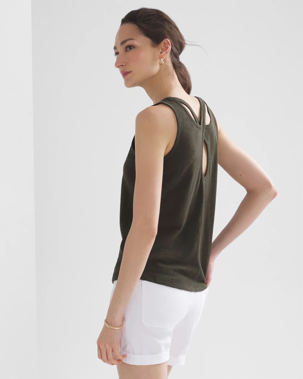 Cutout Back Tank click to view larger image.