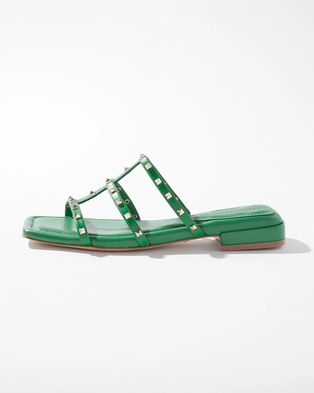 Brooklyn Studded Flat Sandal