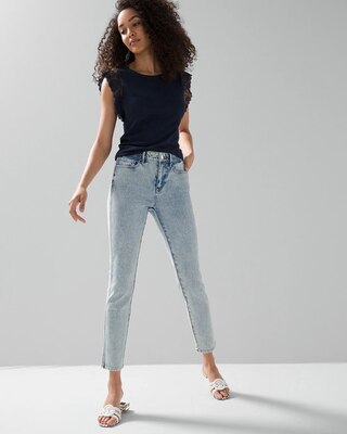 High Rise Sculpt Straight Leg Jeans