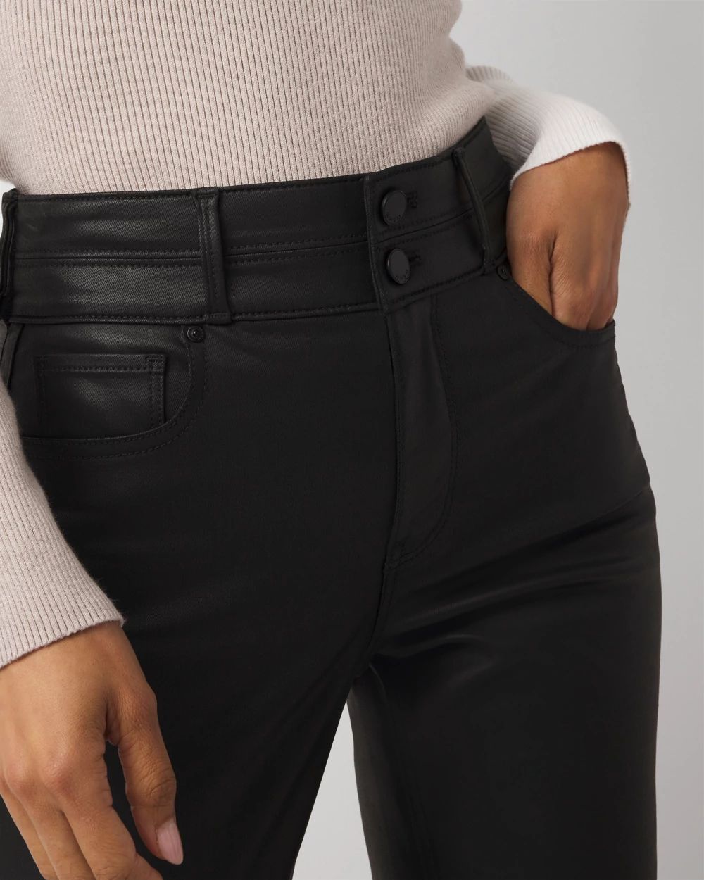 Coated Trouser Jean