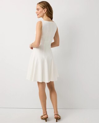 Pleated Mini Dress click to view larger image.