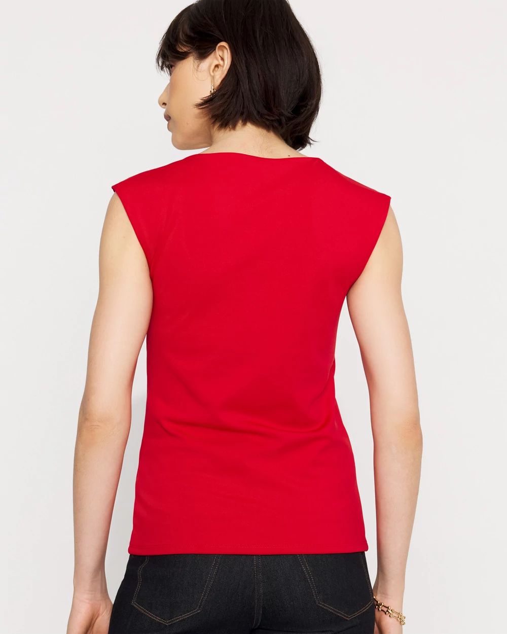 WHBM FORME™ All Ways Stretch Square Neck Top