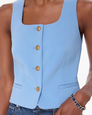 Square Neck  Vest click to view larger image.