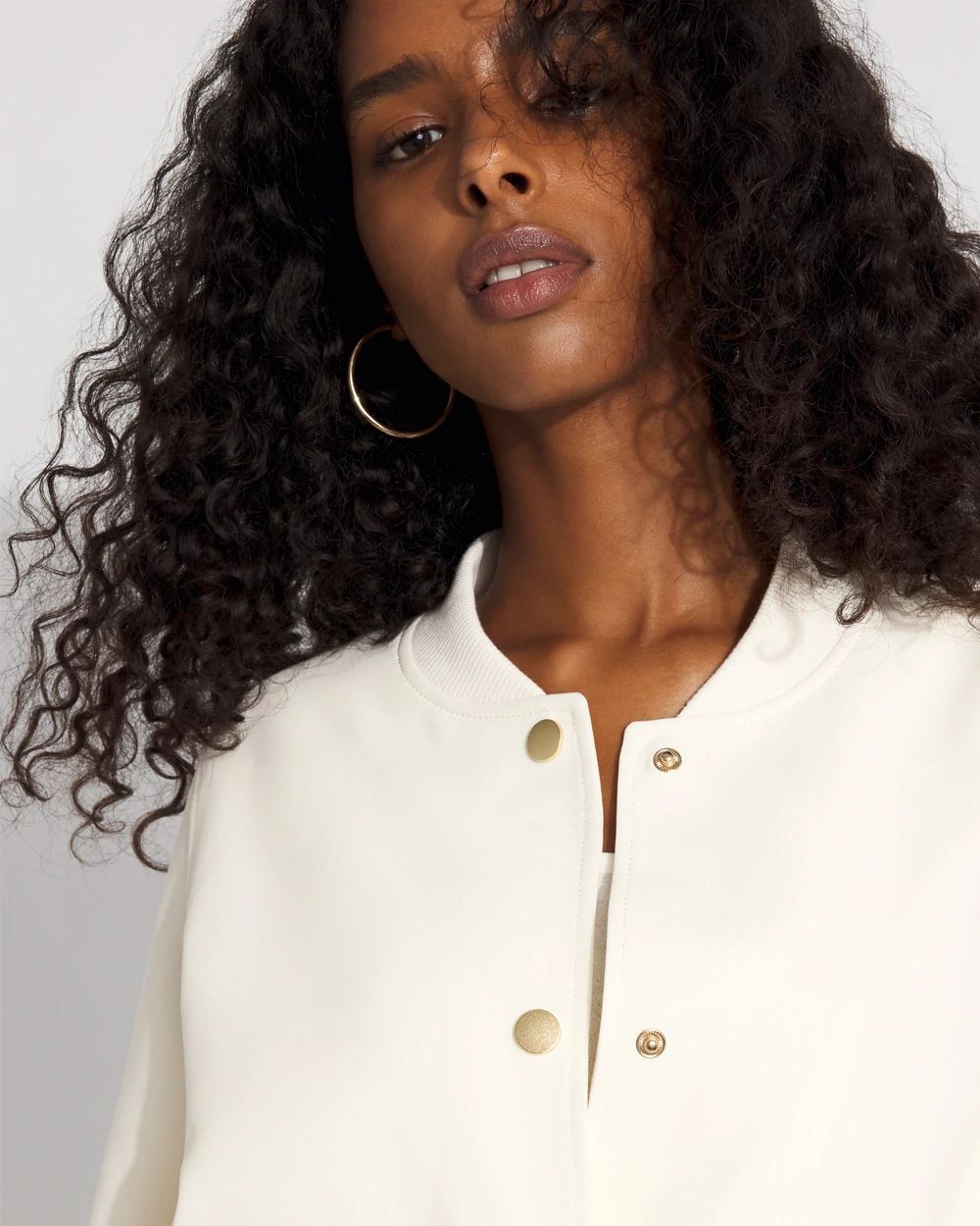 Tailored Bomber Jacket click to view larger image.