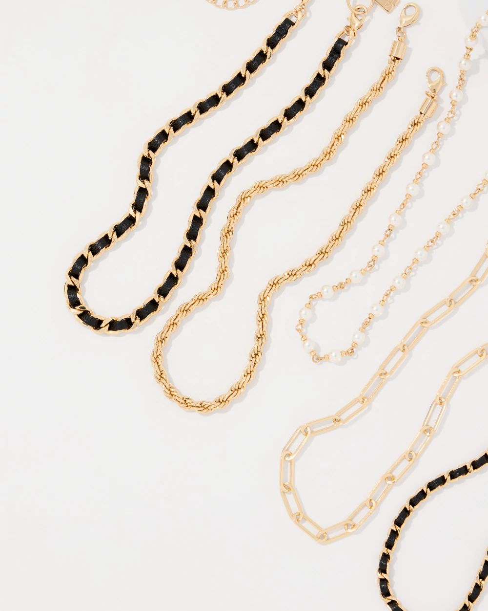 Multi-Strand Convertible Necklace click to view larger image.
