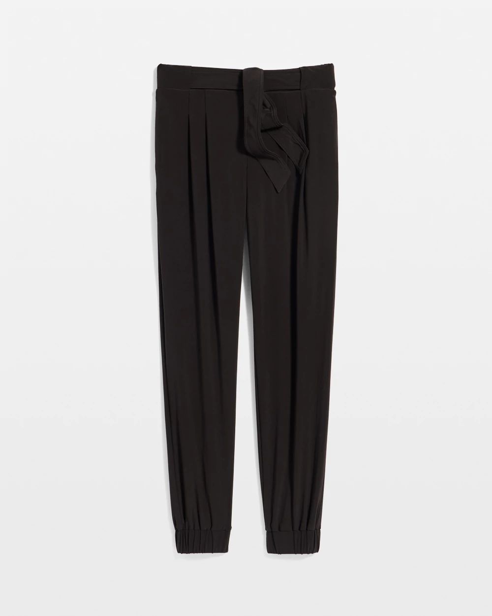 Jersey-Knit Tapered Ankle Pant click to view larger image.