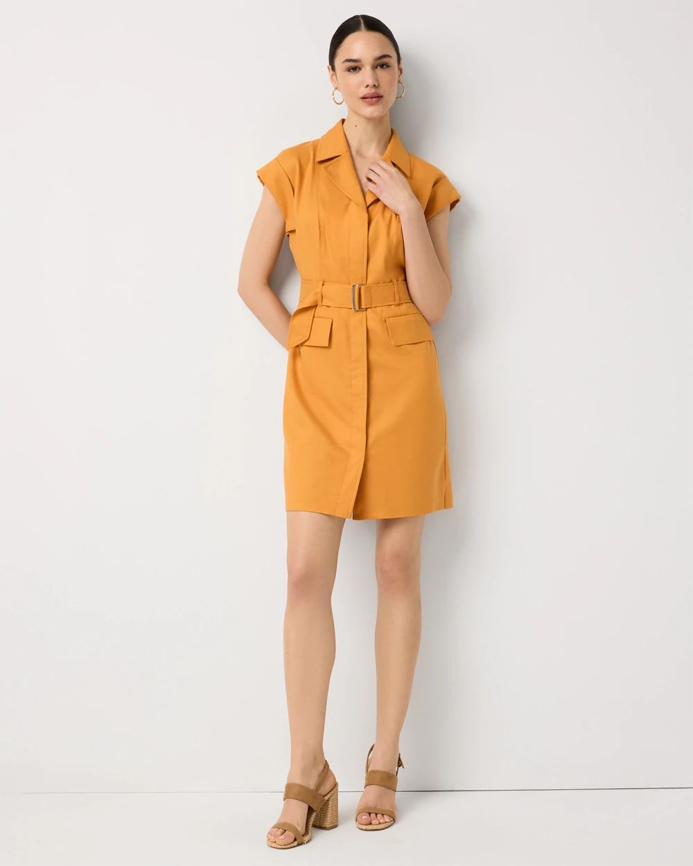 Cargo Shirt Dress