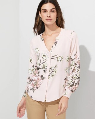 Outlet WHBM Soft Button-Down Shirt