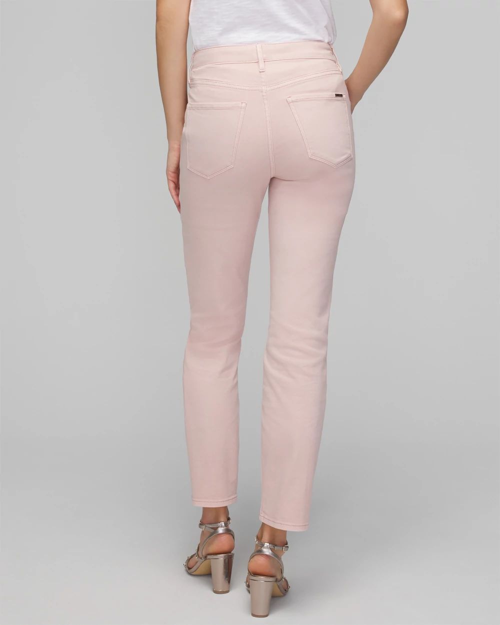 High-Rise Cargo Straight Jean