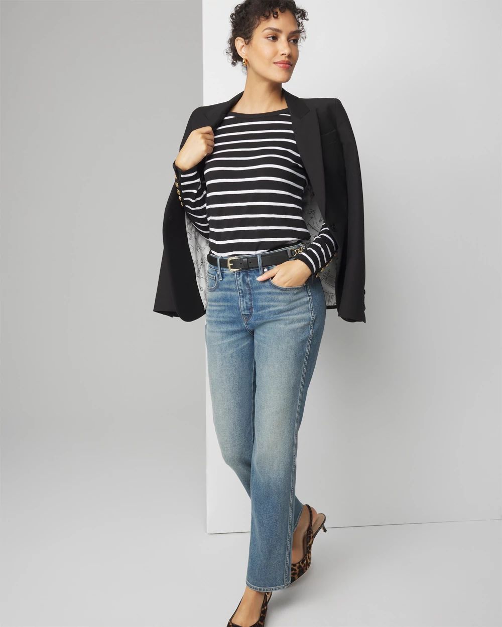 Long Sleeve Crewneck Tee click to view larger image.