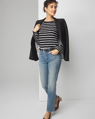 Long Sleeve Crewneck Tee click to view larger image.