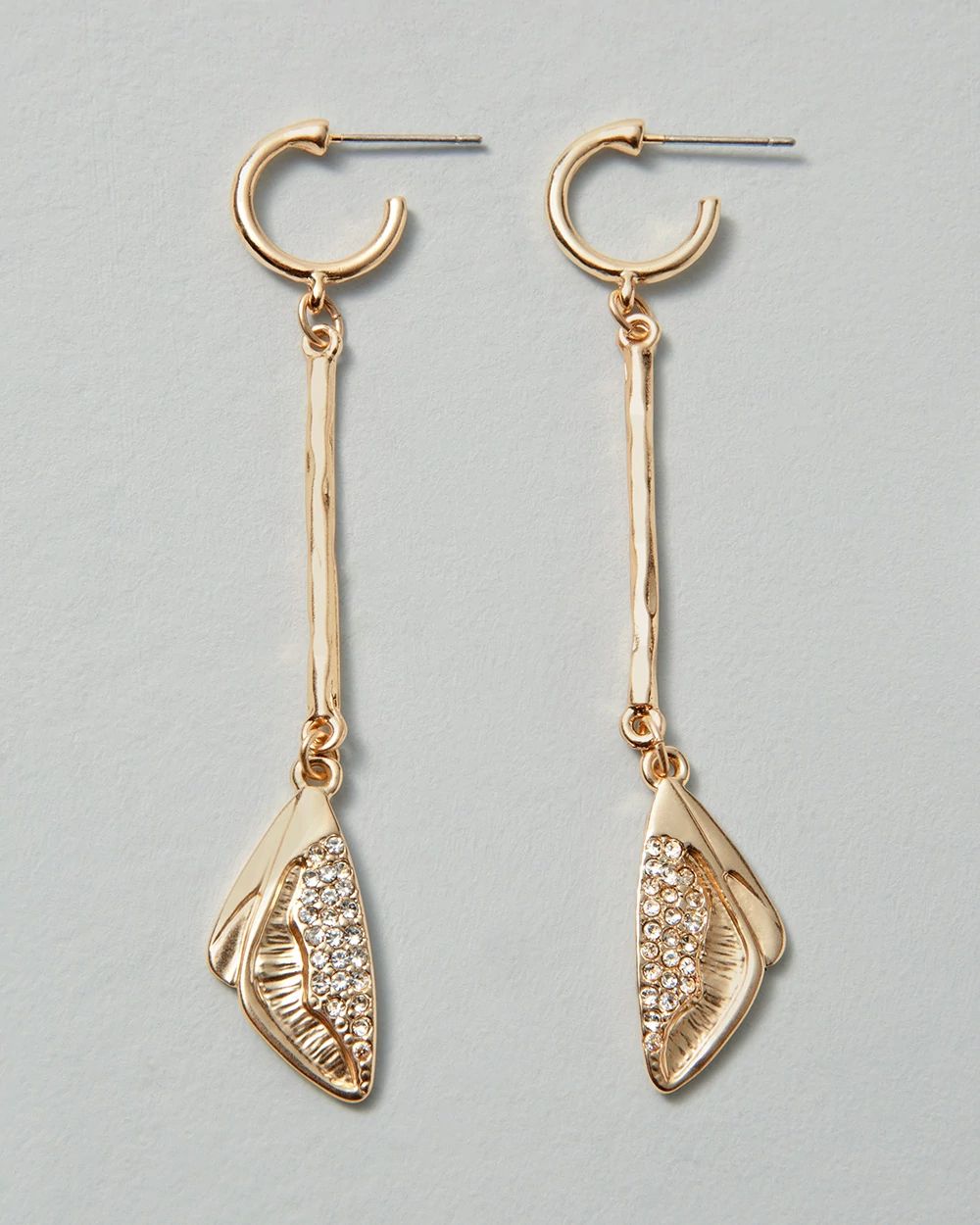 Abstract Butterfly Linear Earrings