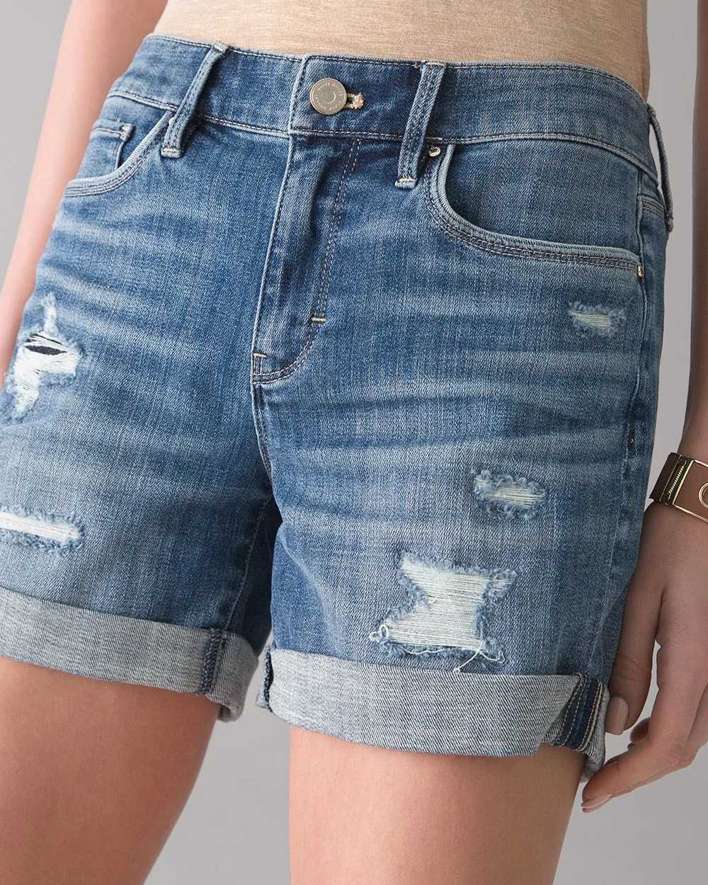Mid-Rise Everyday Soft Denim  5-Inch Short click to view larger image.