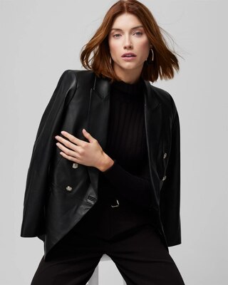 Long Sleeve Cashmere Blend Mockneck