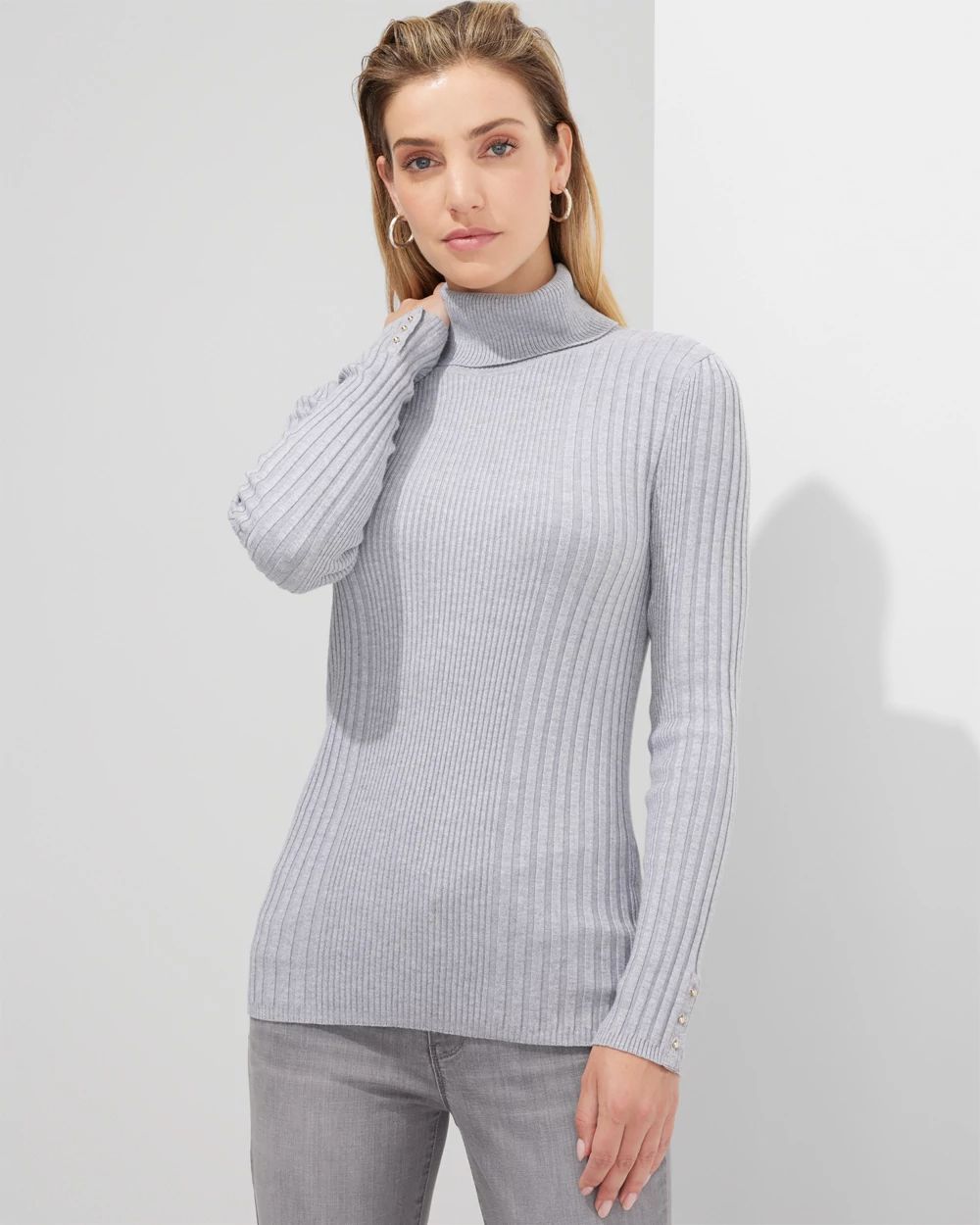 White house black market turtleneck top