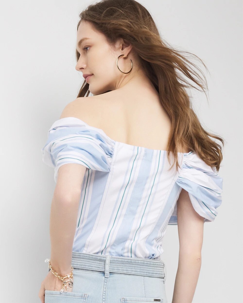 Drama Sleeve Bustier - image 4