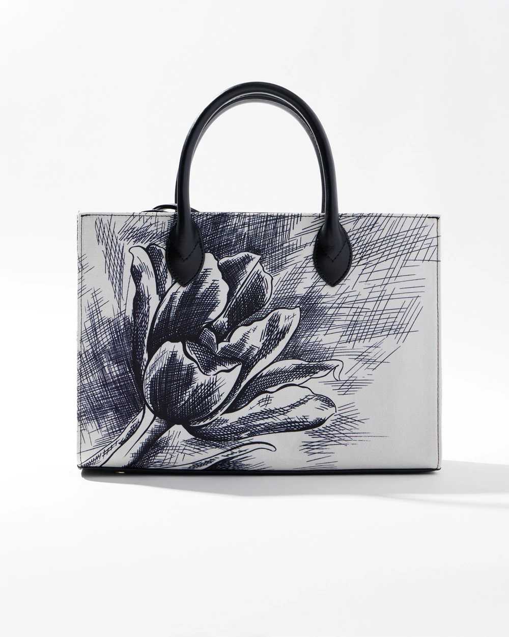 Sketched Floral Tote click to view larger image.