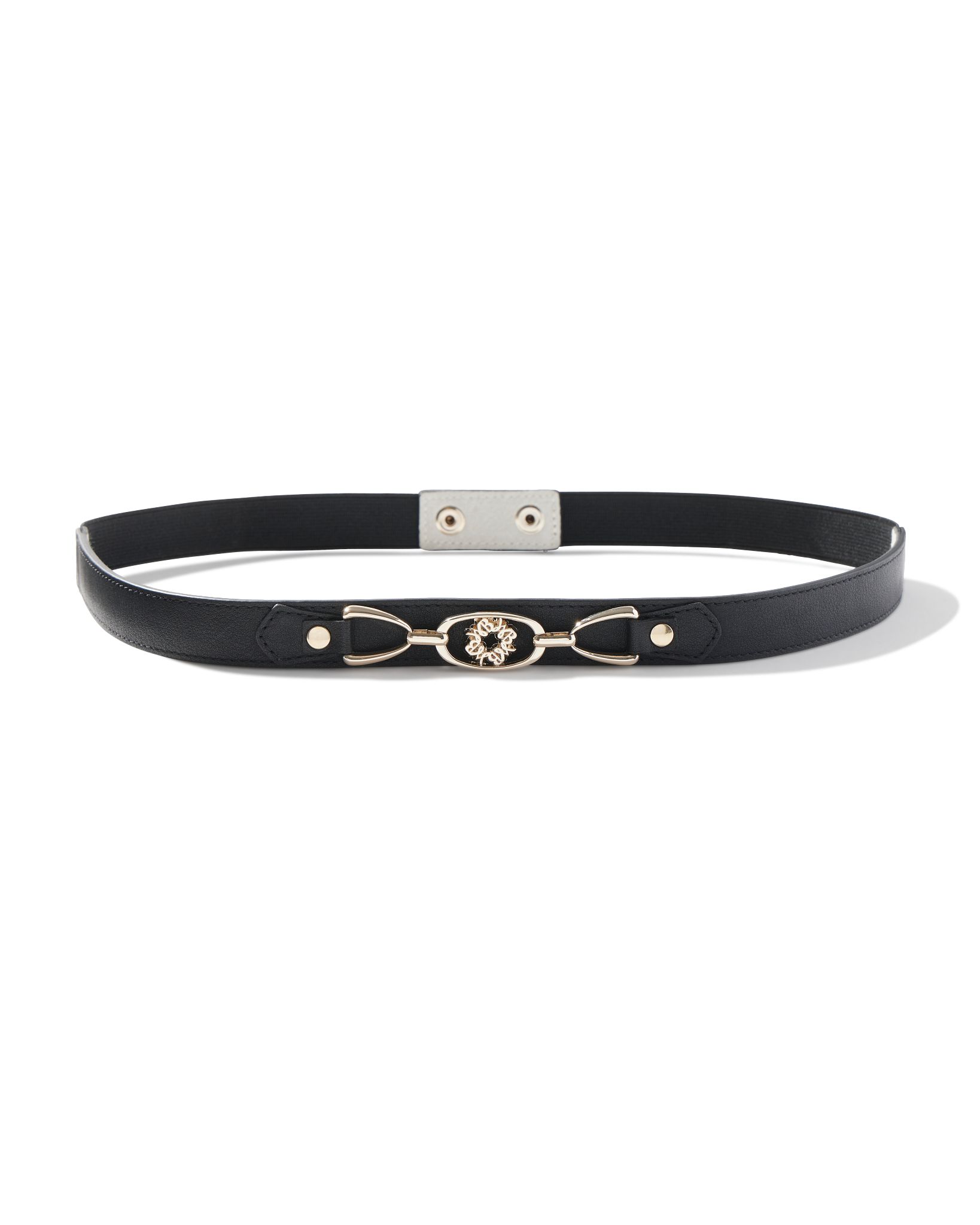 Horsebit Skinny Stretch Belt