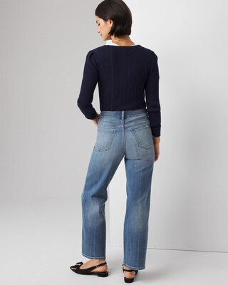Wide Leg Cropped Jean