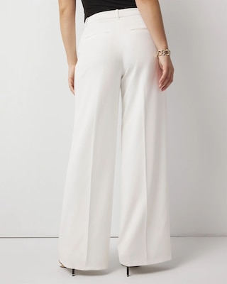 Pleated Wide Leg Pants click to view larger image.